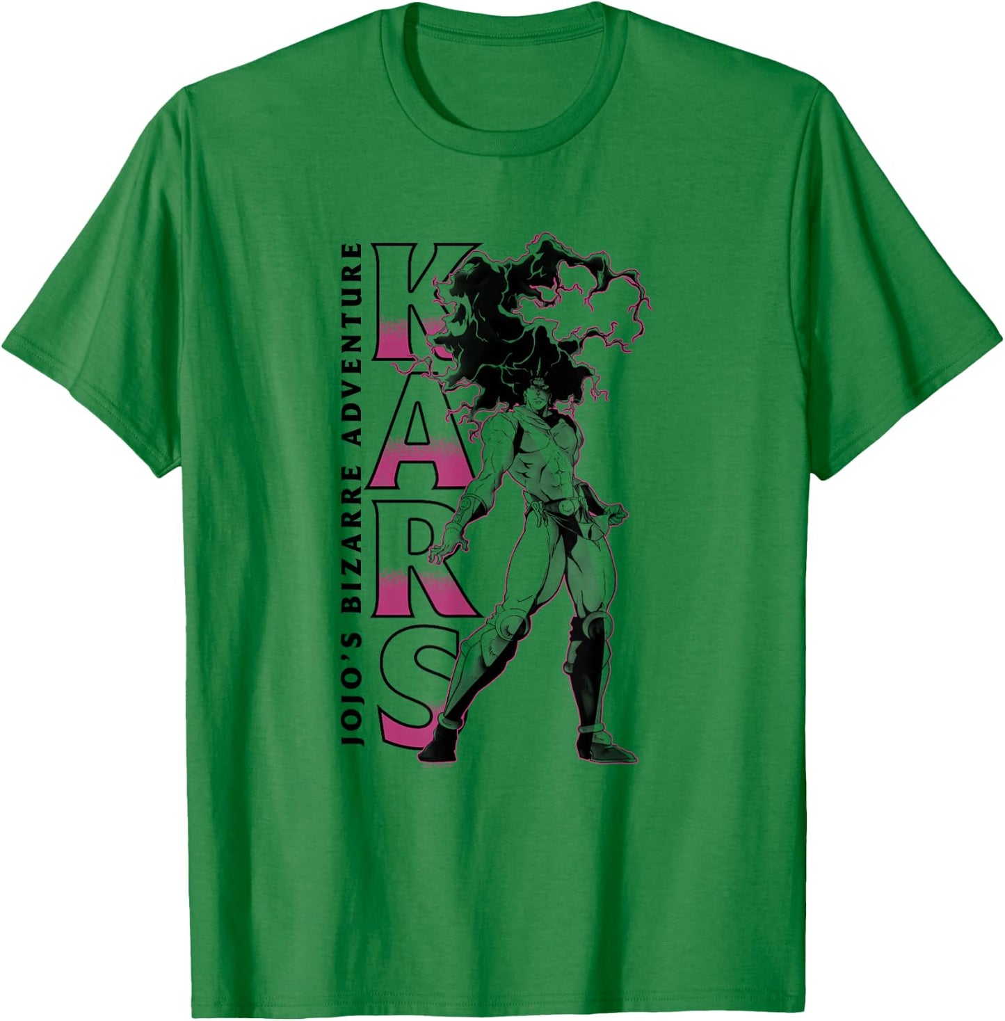 JoJo Battle Tendency Kars The Ultimate Lifeform Pillar Men T-Shirt - T-Shirt | Irish Green
