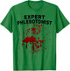 Blood Stain Expert Phlebotomist Phlebotomy Men Women Novelty T-Shirt - T-Shirt | Irish Green