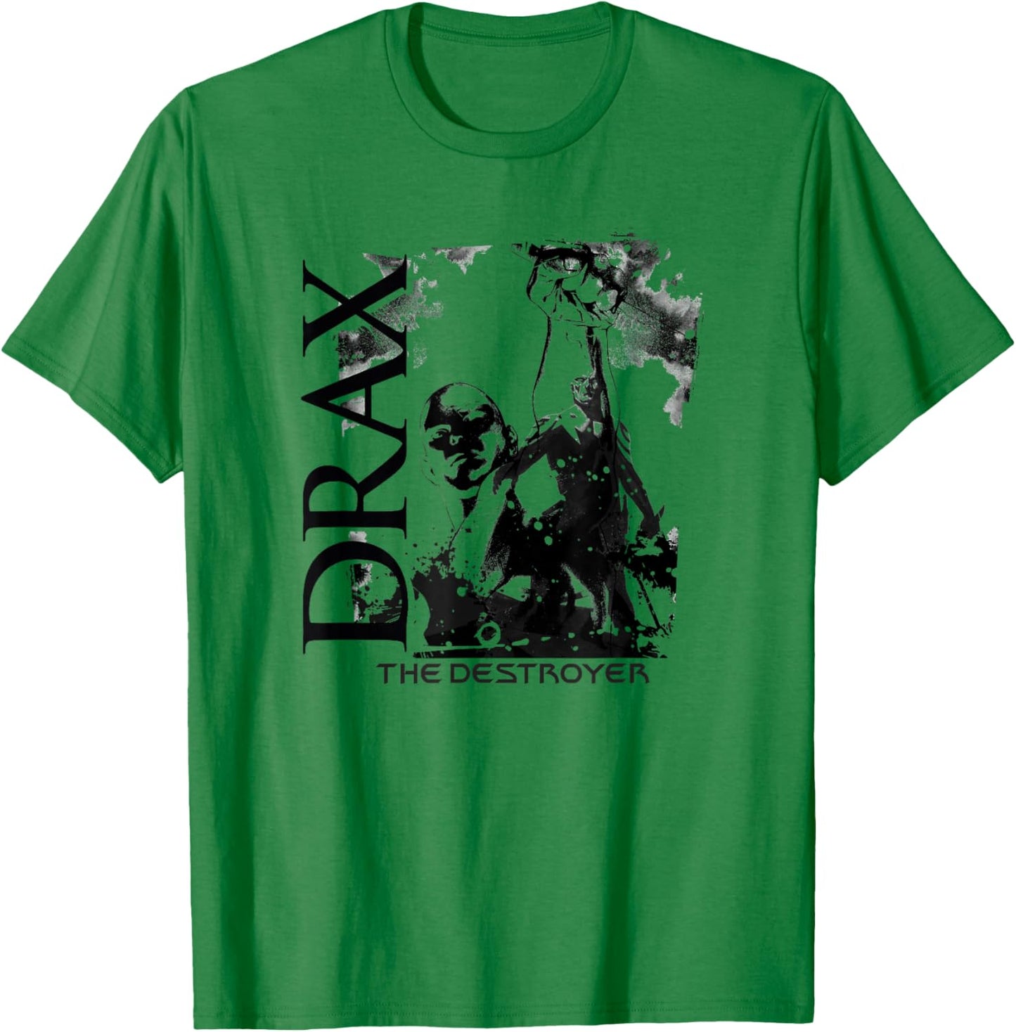 Marvel Guardians of the Galaxy Drax The Destroyer Vintage T-Shirt - T-Shirt | Irish Green