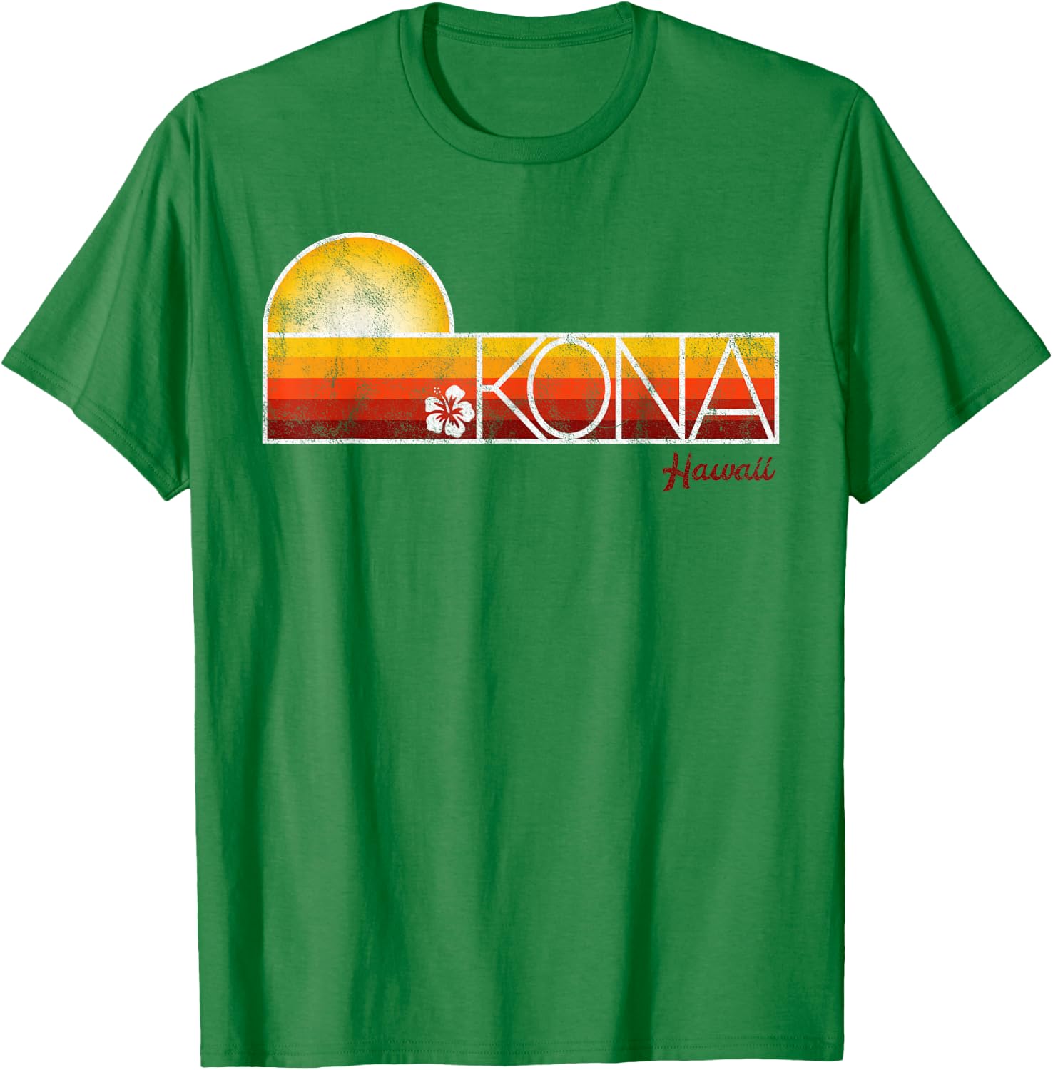 Kona Hawaii T-Shirt - T-Shirt | Irish Green