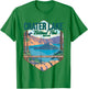Camper Nature Lover Camping Hiking Crater Lake National Park T-Shirt - T-Shirt | Irish Green