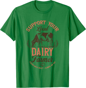 Funny Breast feeding Moms Saying New Moms Breastmilk On Tap T-Shirt - T-Shirt | Irish Green