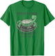 Proud Member Slow Poke Floating Club - River Tube Floating T-Shirt - T-Shirt | Irish Green