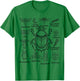 Hercules Beetle Bug Insects Collection Bugs entomology Boys T-Shirt - T-Shirt | Irish Green