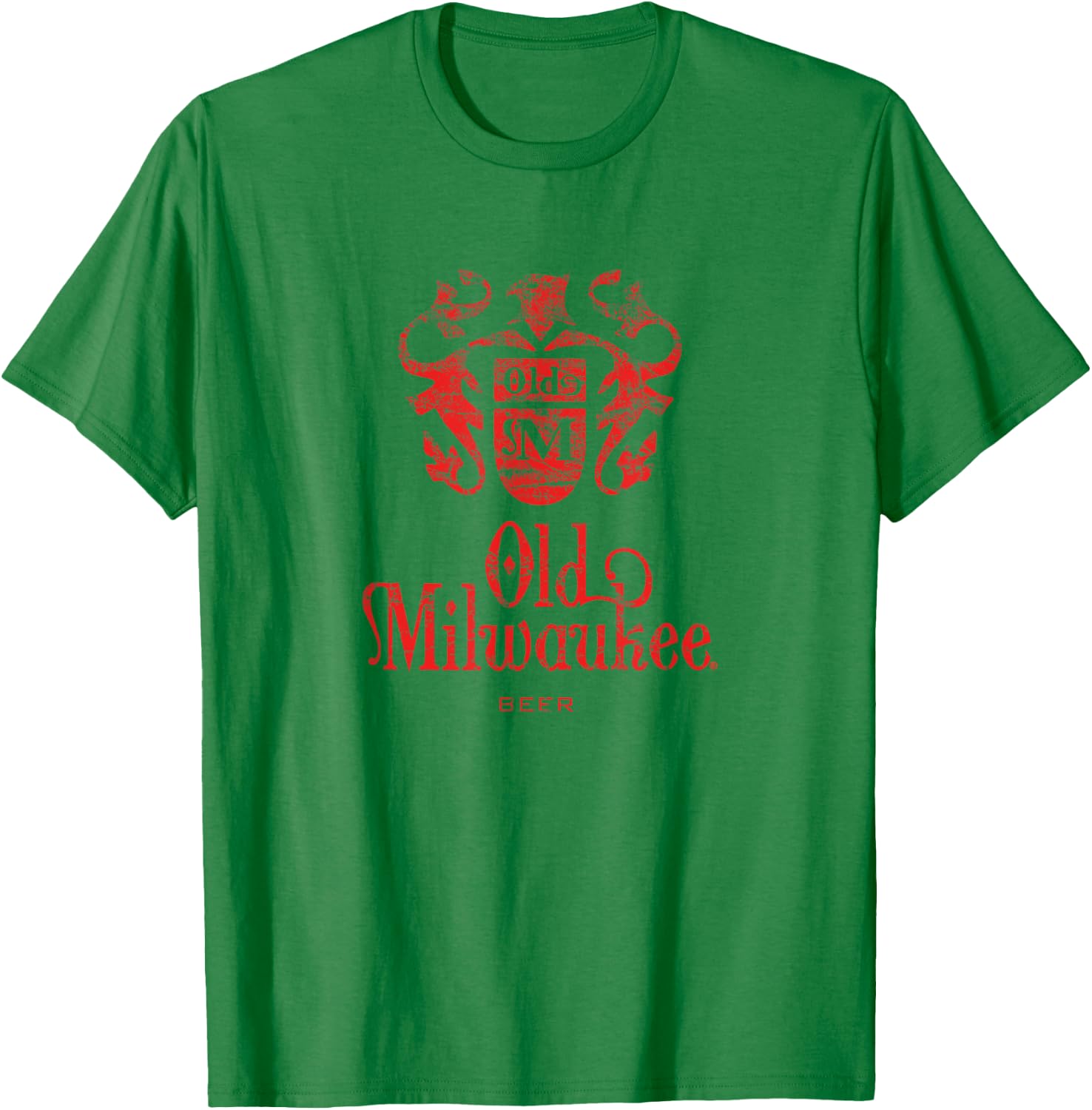 Old Milwaukee Beer Classic T-Shirt - T-Shirt | Irish Green
