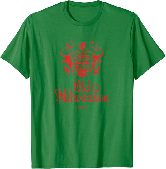 Old Milwaukee Beer Classic T-Shirt - T-Shirt | Irish Green