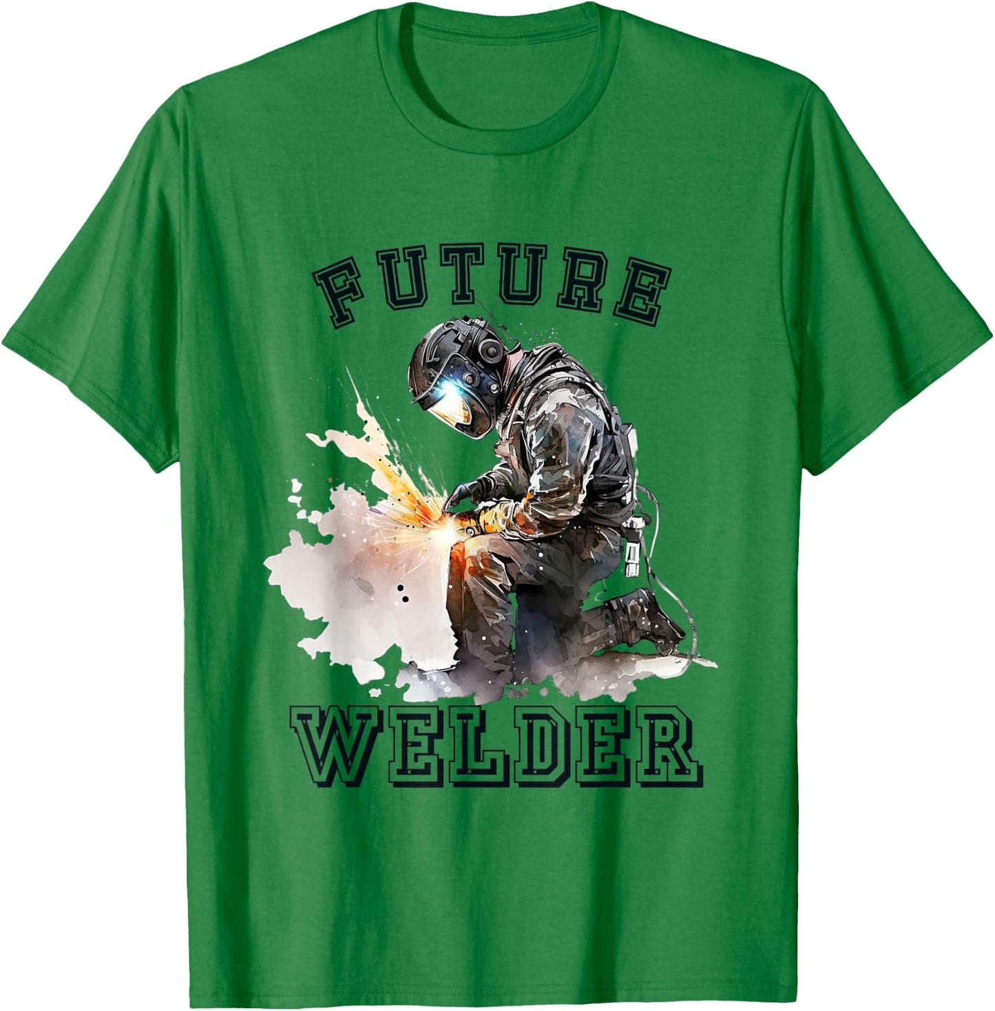 Future Welder Costume Welding Welder for Adults and Kids T-Shirt - T-Shirt | Irish Green
