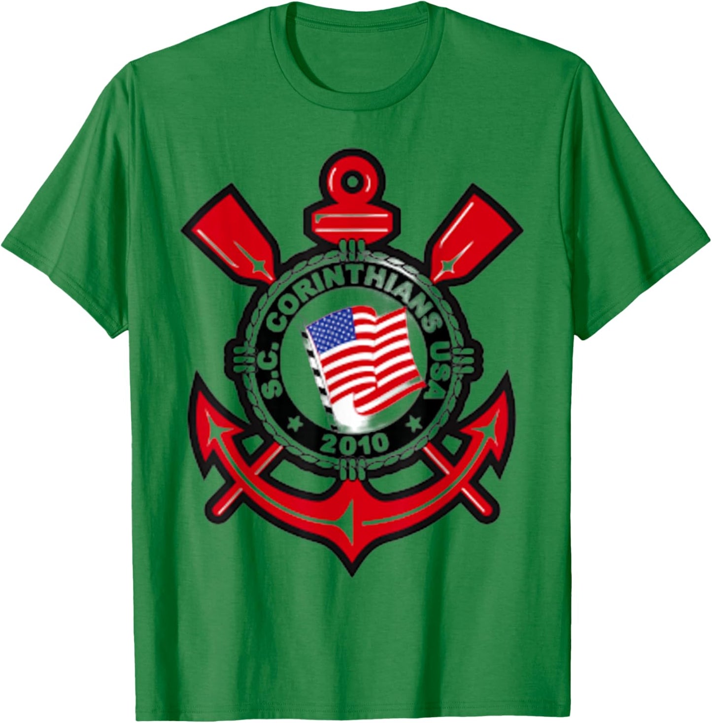 Camisa do coringa coritnhians de torcida gavioes Blusa T-Shirt - T-Shirt | Irish Green