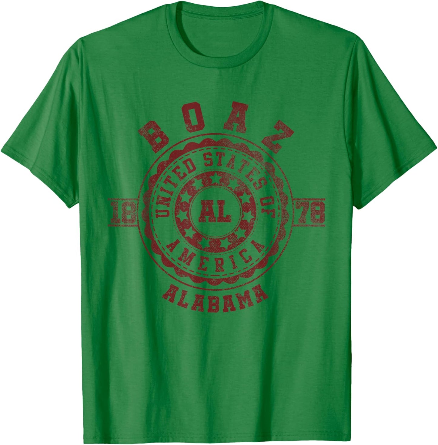 Boaz AL | Alabama T-Shirt - T-Shirt | Irish Green