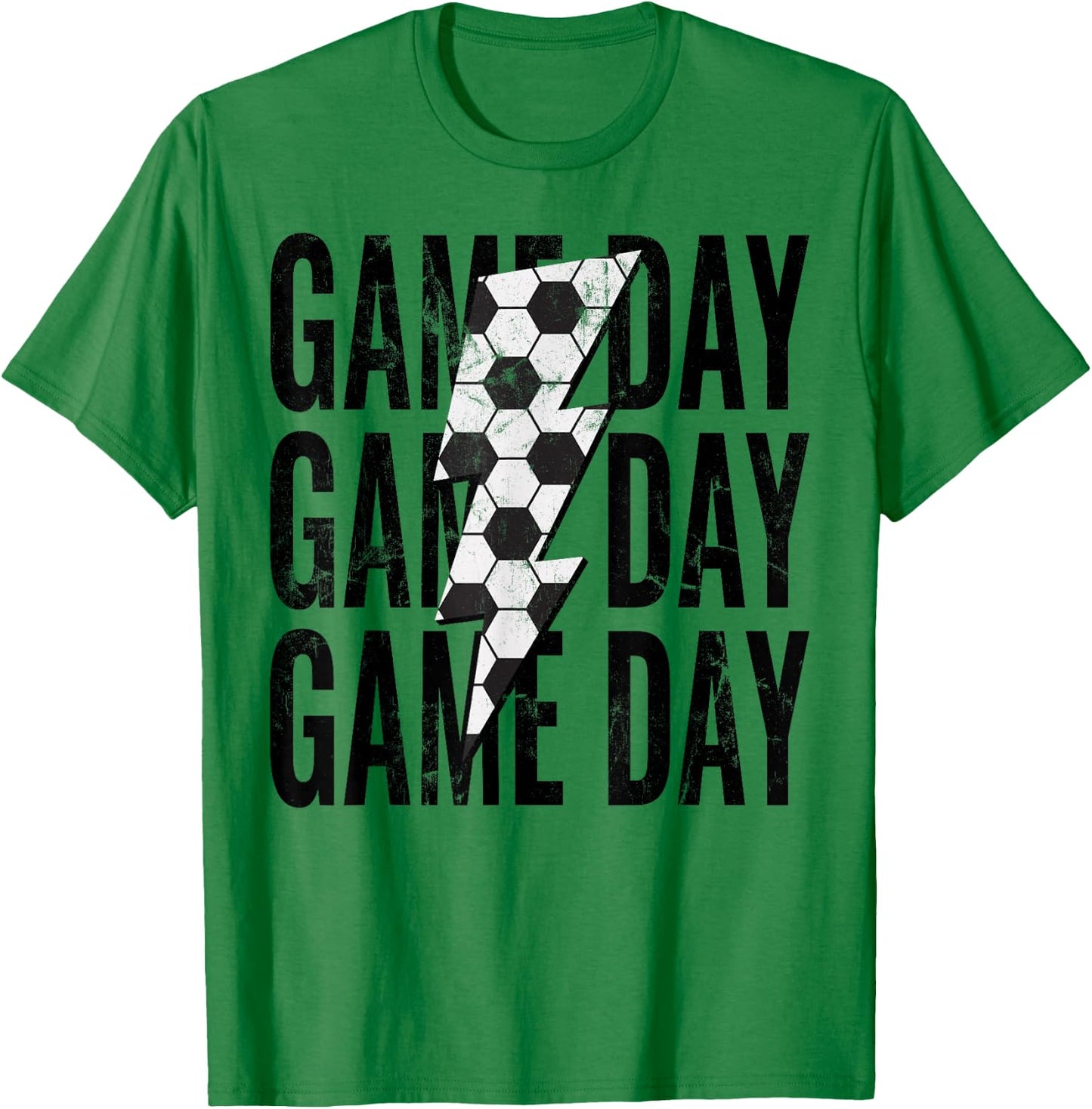 Soccer Mom Leopard Game Day Mother's Day T-Shirt - T-Shirt | Irish Green