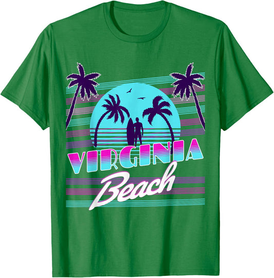 Virginia Beach T-Shirt - T-Shirt | Irish Green