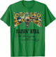 Raising Hell With The Hippies And Cowboys Country Music T-Shirt - T-Shirt | Irish Green