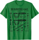 Micrometer Gage Mechanical Engineer Vintage Patent Print T-Shirt - T-Shirt | Irish Green