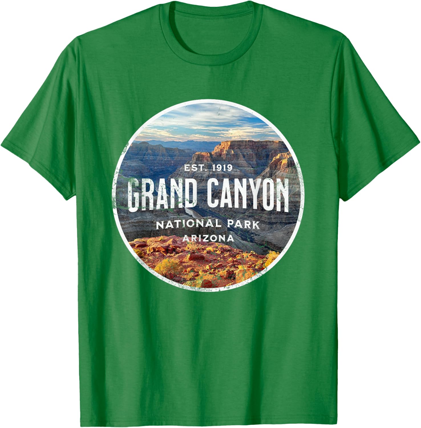 Grand Canyon National Park T-Shirt - T-Shirt | Irish Green