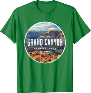 Grand Canyon National Park T-Shirt - T-Shirt | Irish Green