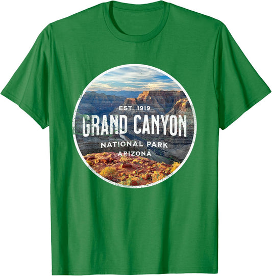 Grand Canyon National Park T-Shirt - T-Shirt | Irish Green