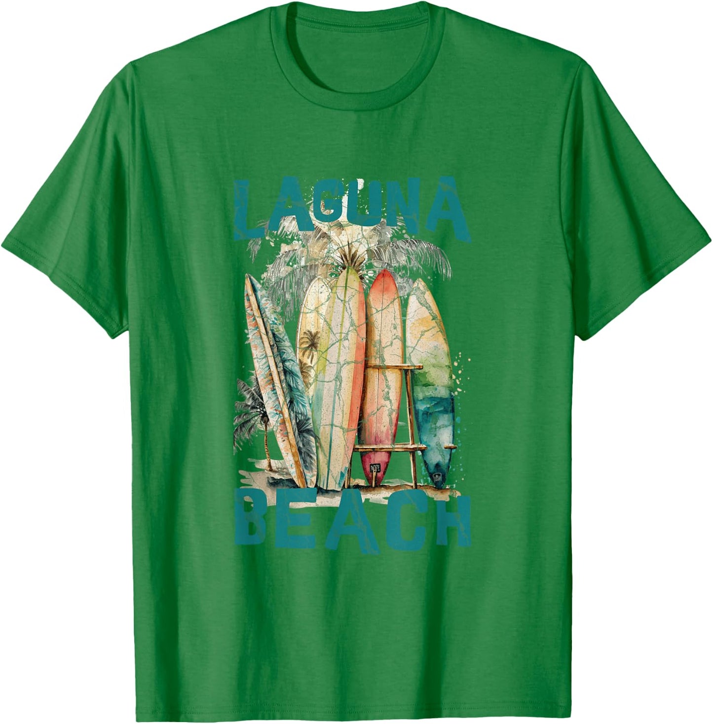Laguna Beach T-Shirt - T-Shirt | Irish Green