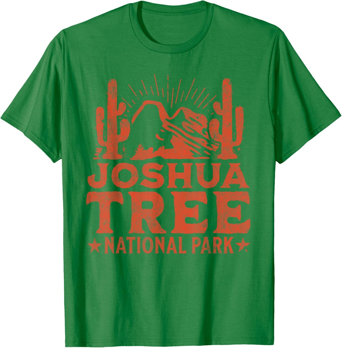 Joshua Tree National Park T-Shirt - T-Shirt | Irish Green