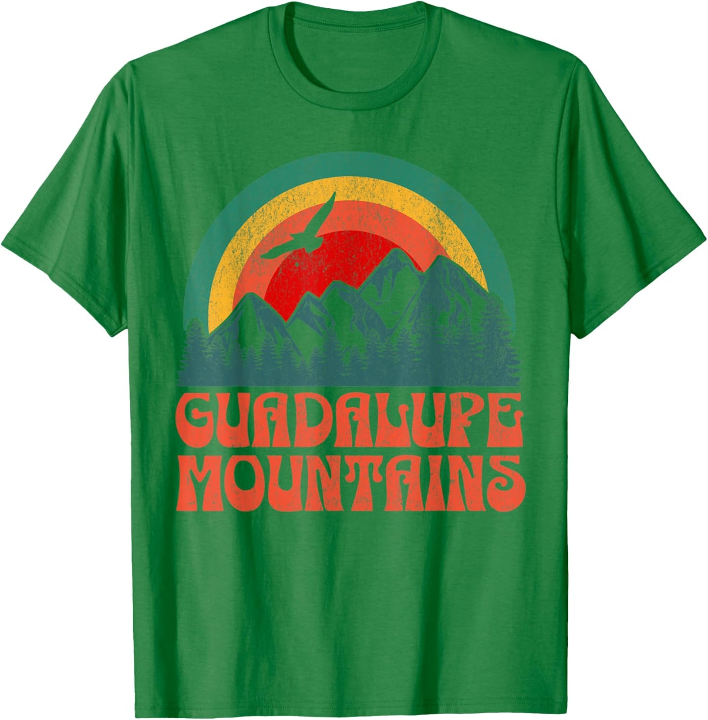 Guadalupe Mountains National Park T-Shirt - T-Shirt | Irish Green