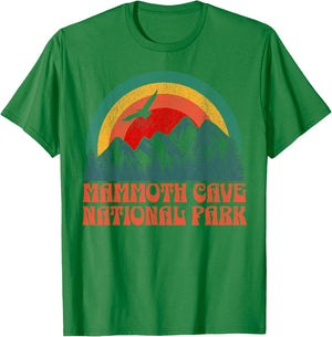 Mammoth Cave National Park T-Shirt - T-Shirt | Irish Green