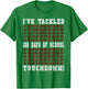 100 Days of School Party - Football 100th Day of School T-Shirt - T-Shirt | Irish Green