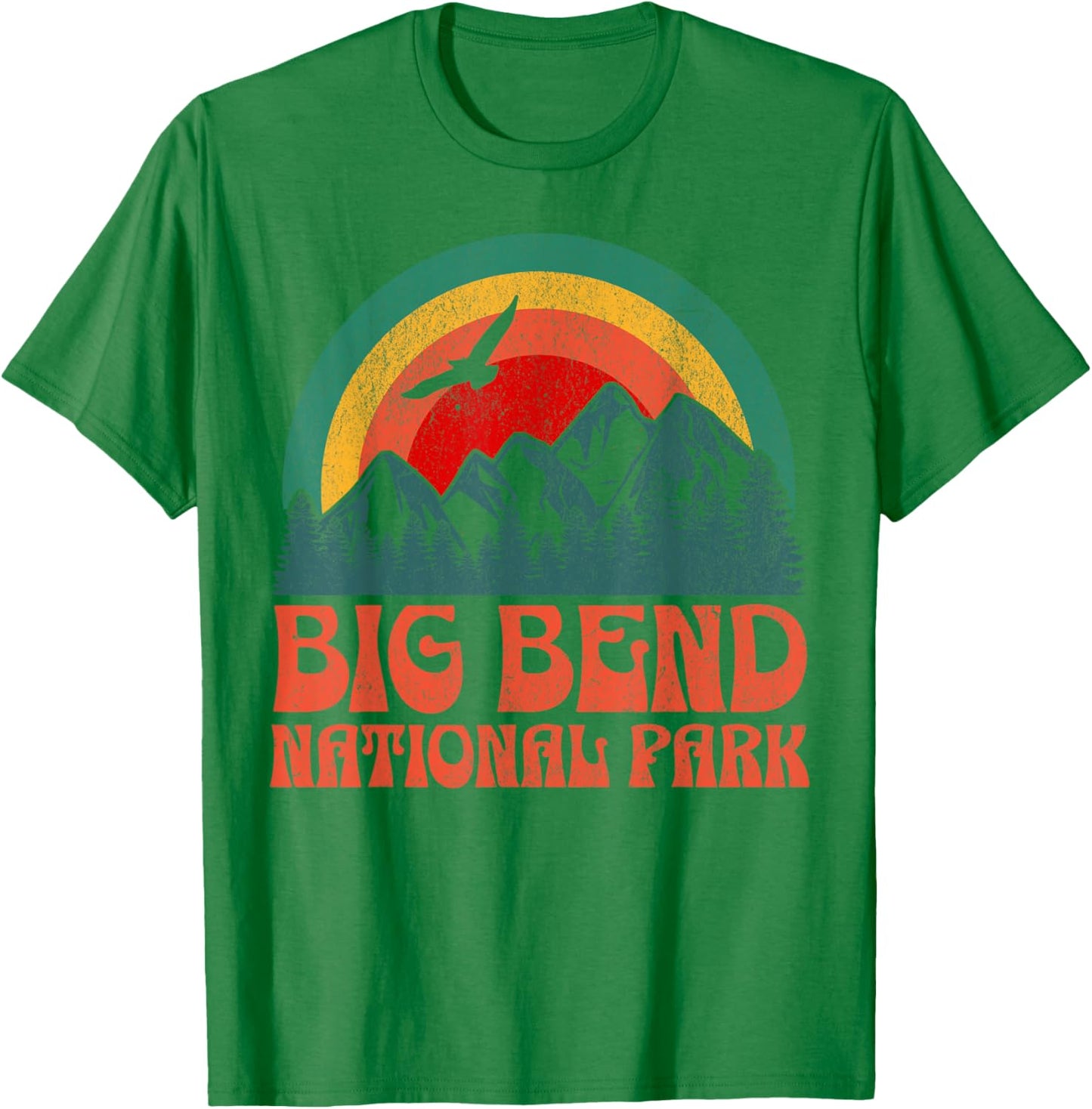 Big Bend National Park T-Shirt - T-Shirt | Irish Green