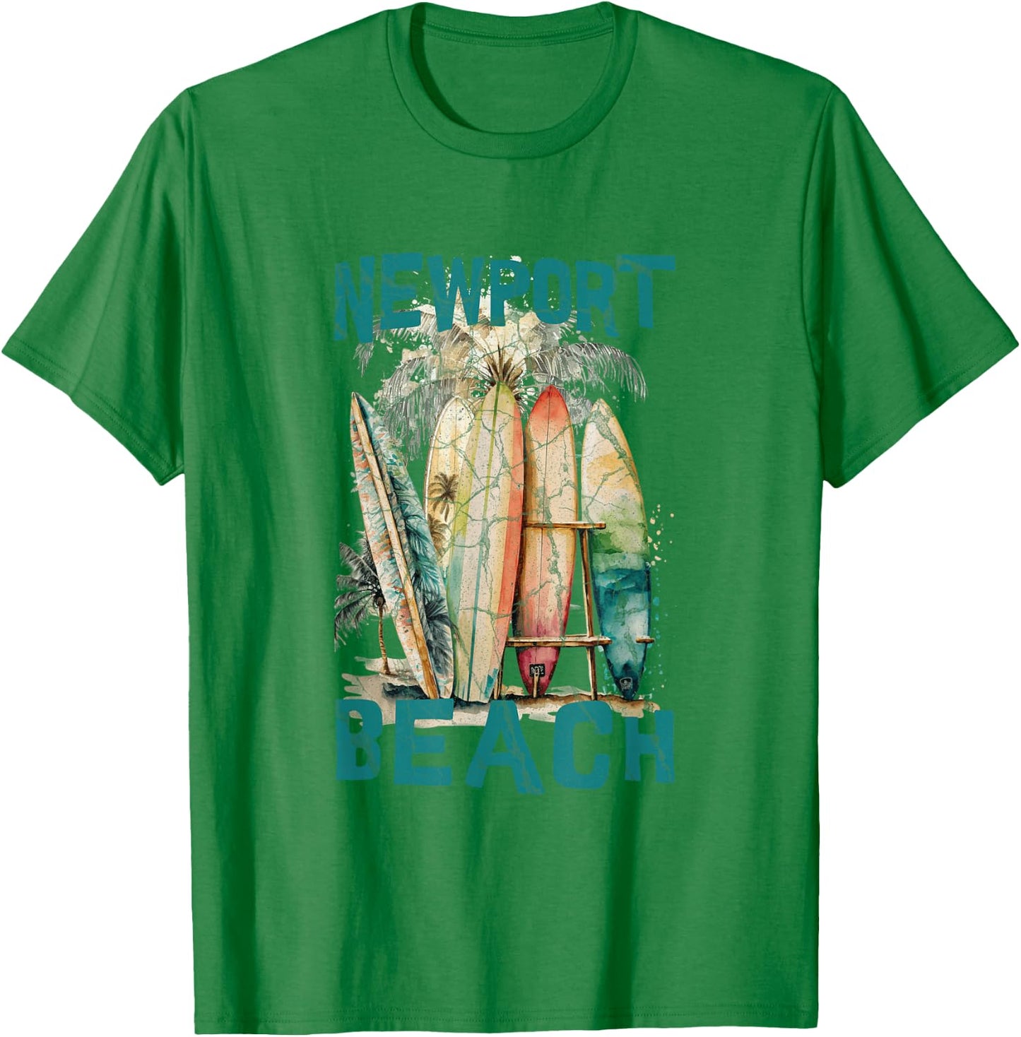 Newport Beach T-Shirt - T-Shirt | Irish Green