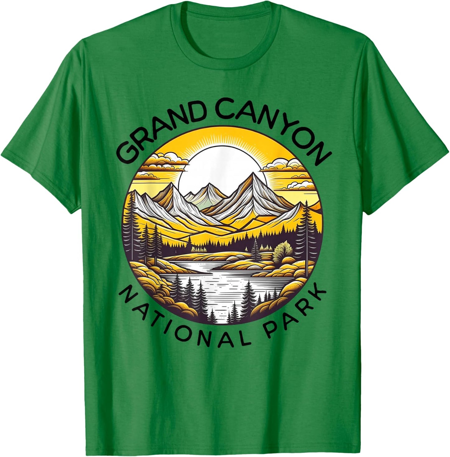 Grand Canyon National Park T-Shirt - T-Shirt | Irish Green