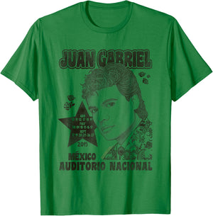Juan Gabriel Auditorio Nacional 2015 T-Shirt - T-Shirt | Irish Green