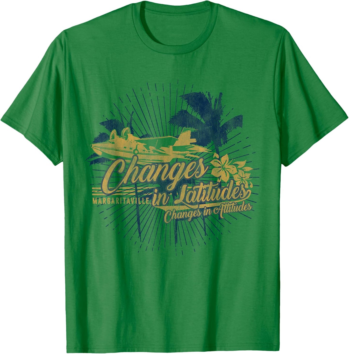 Changes in Latitude T-Shirt - T-Shirt | Irish Green