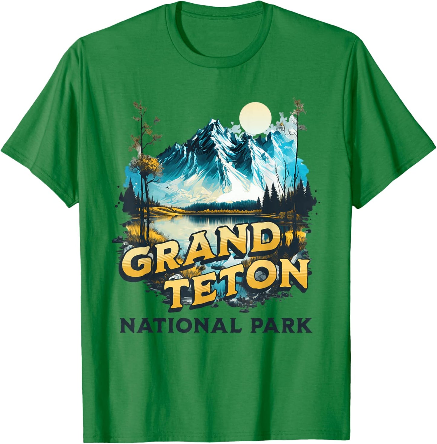 Grand Teton T-Shirt - T-Shirt | Irish Green