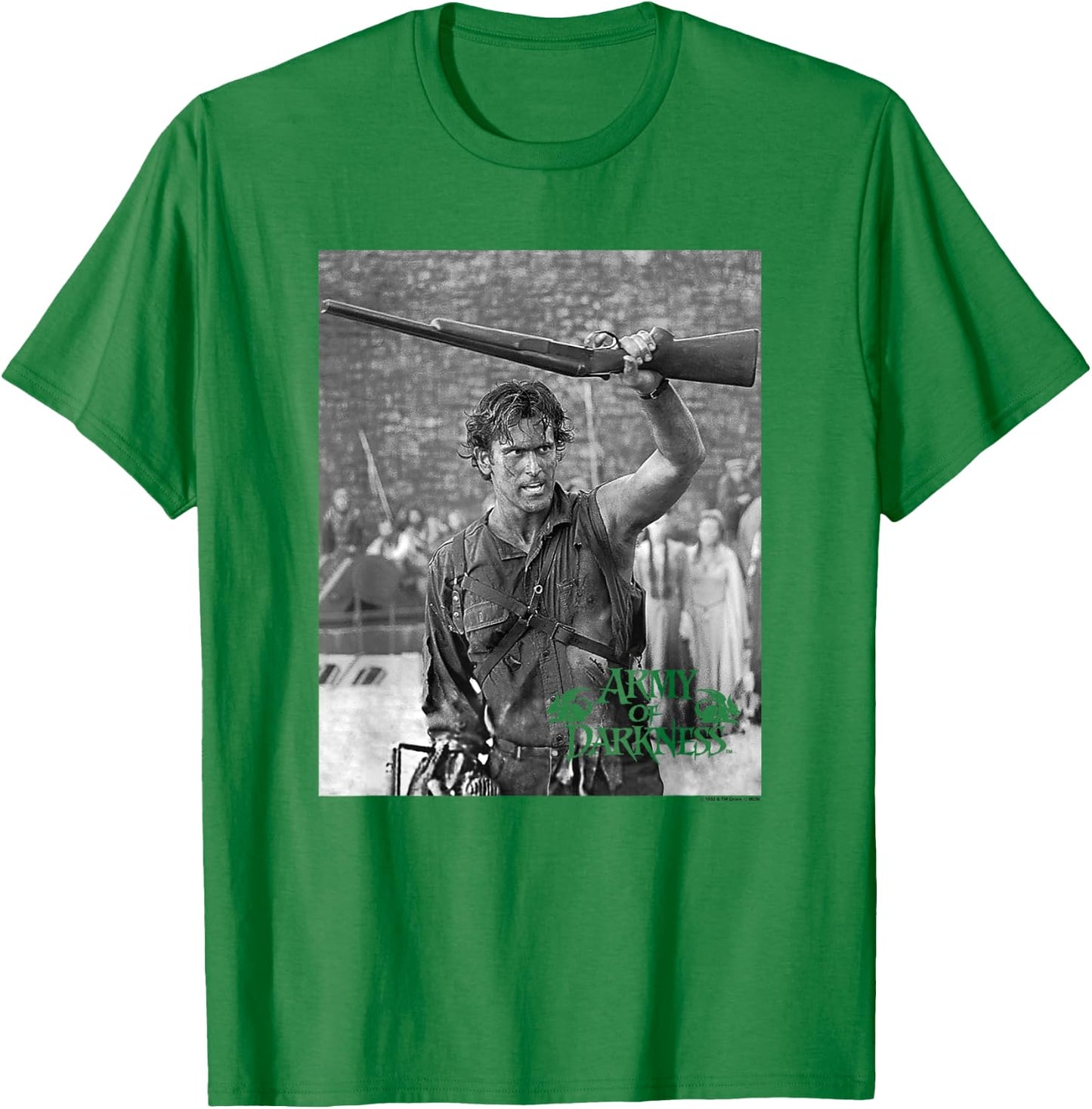 Army of Darkness Boom T-Shirt - T-Shirt | Irish Green