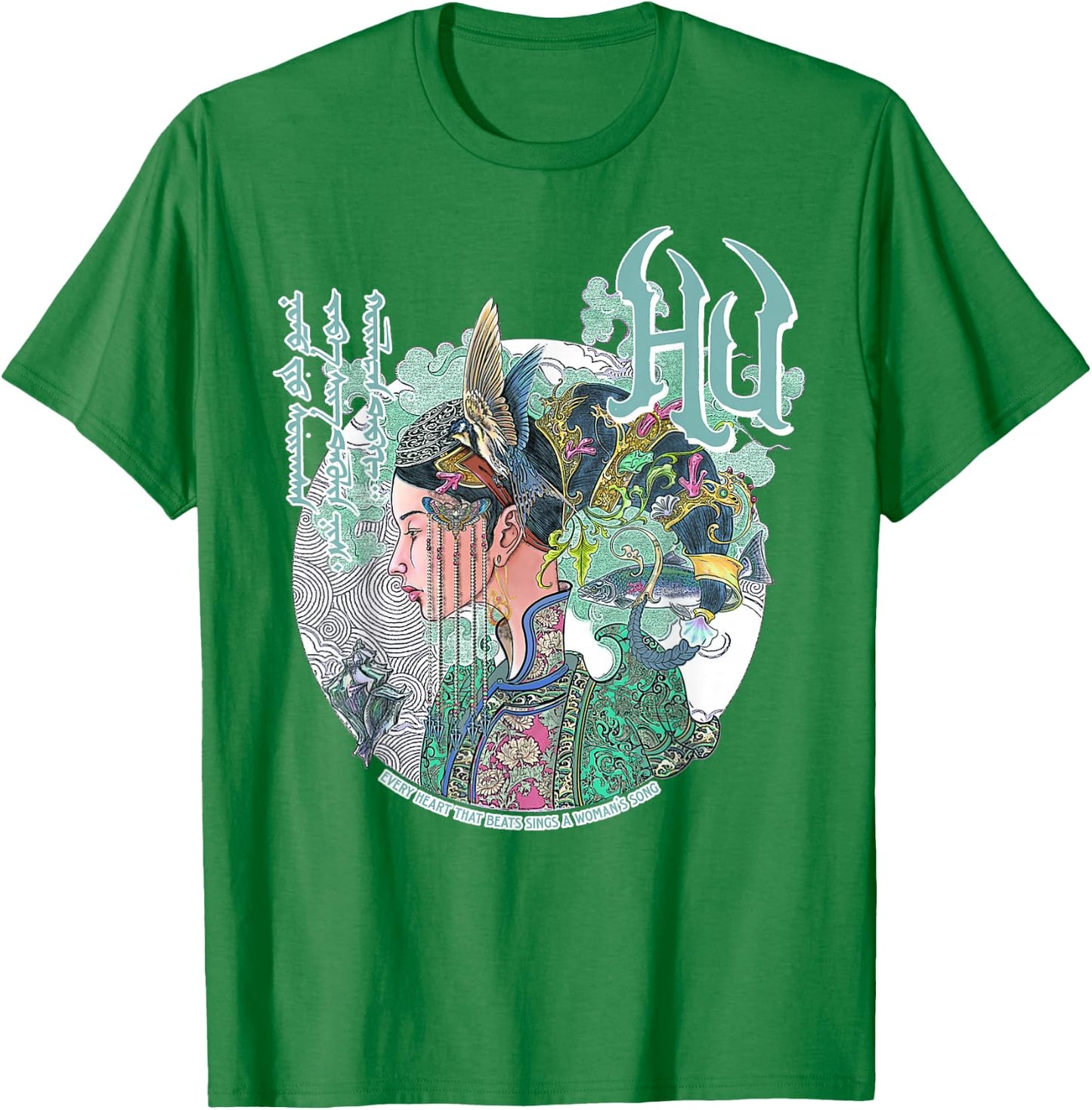 The Hu – Mother's and Children's Day Slate T-Shirt - T-Shirt | Irish Green