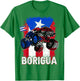 Boricua Puerto Rico Kid Boy Toddler Monster Truck Rican Flag T-Shirt - T-Shirt | Irish Green