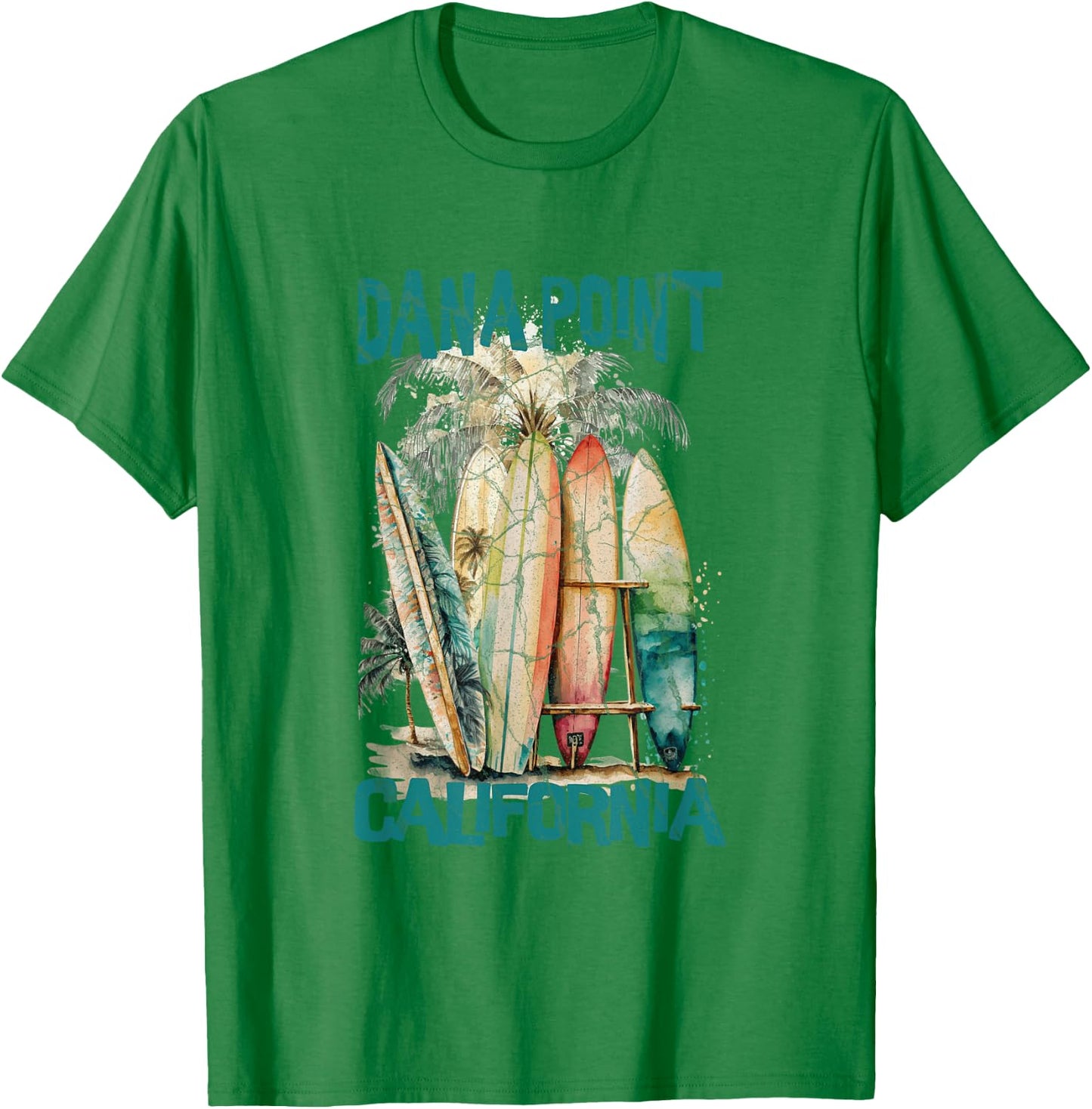 Dana Point California T-Shirt - T-Shirt | Irish Green
