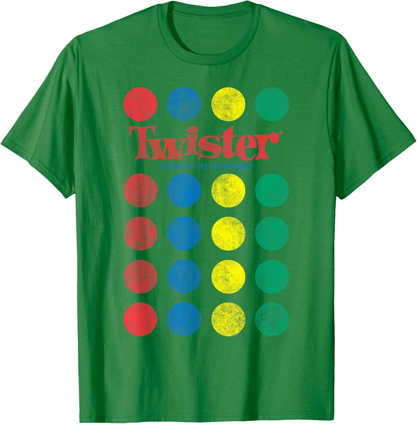Twister Unfold The Mat The Game That Ties You Up In Knots T-Shirt - T-Shirt | Irish Green