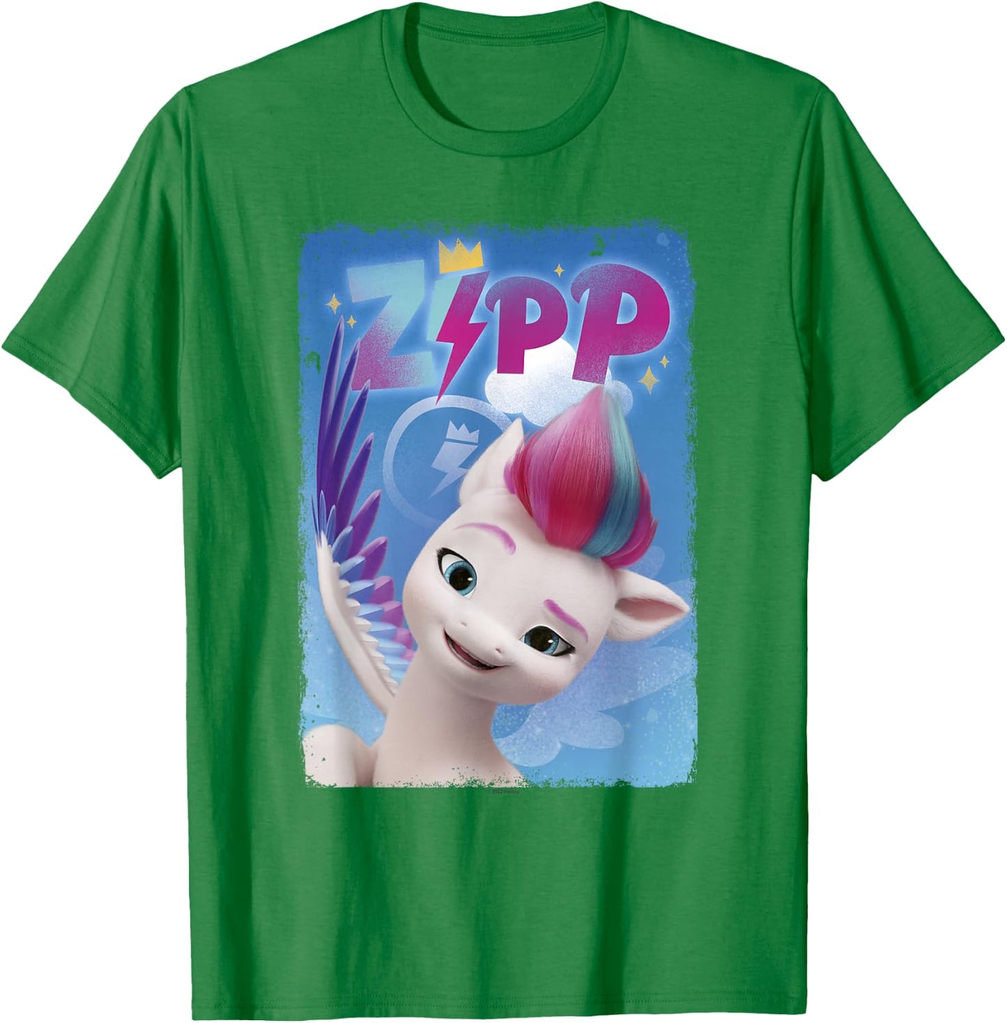 My Little Pony: A New Generation Zipp Storm Poster T-Shirt - T-Shirt | Irish Green