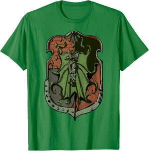 Marvel Mech Strike Doctor Doom Shield Emblem T-Shirt - T-Shirt | Irish Green