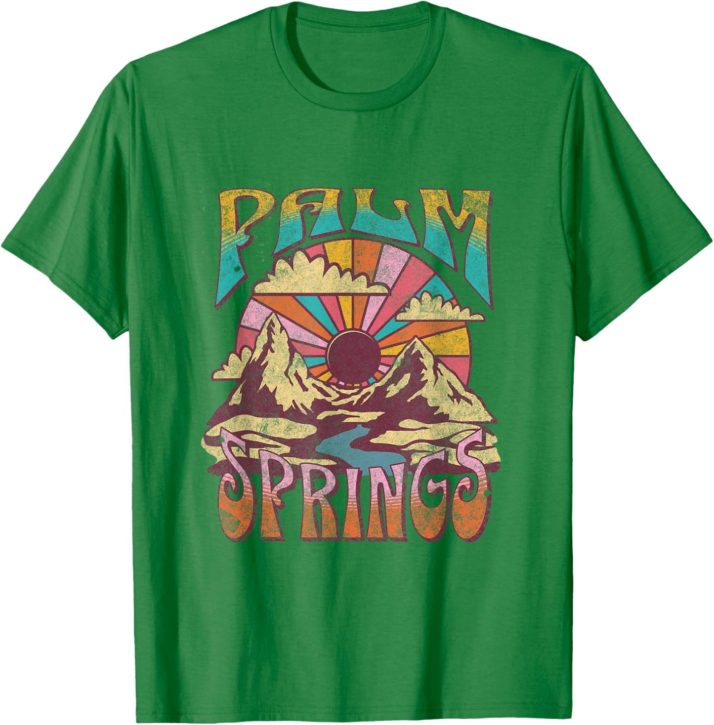 Palm Springs T-Shirt - T-Shirt | Irish Green