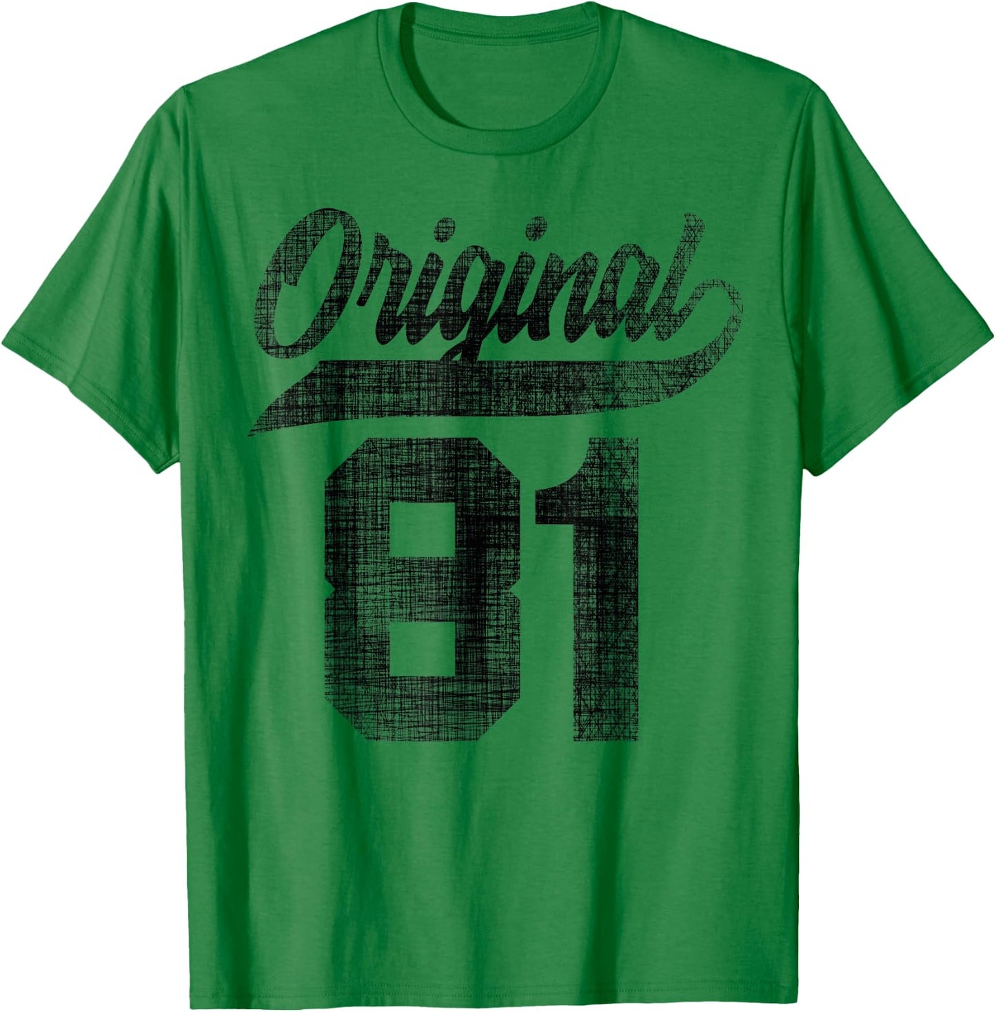42nd Birthday Original Men Women Vintage 1981 T-Shirt - T-Shirt | Irish Green