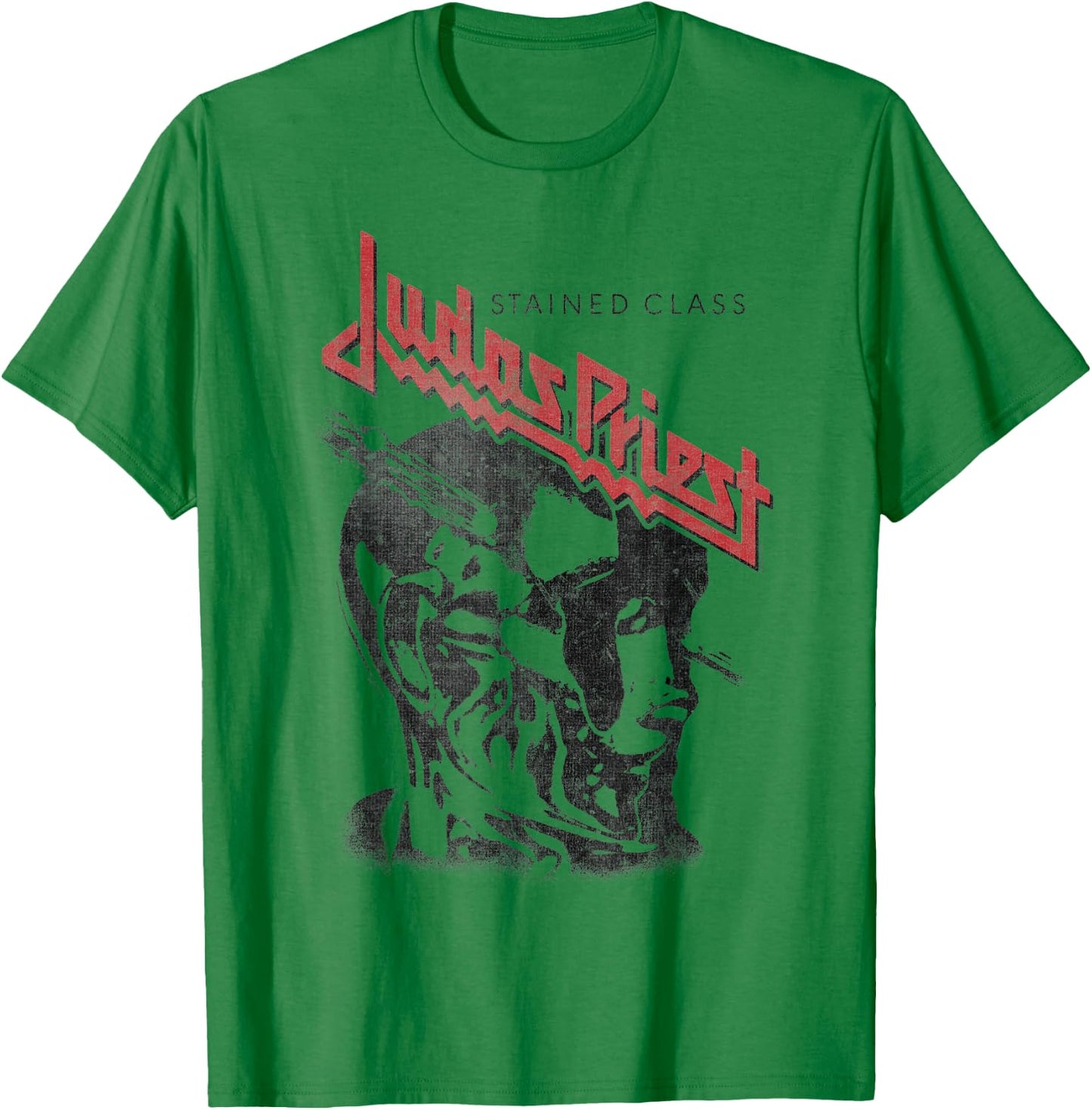 Judas Priest – Stained Class Black On White T-Shirt - T-Shirt | Irish Green