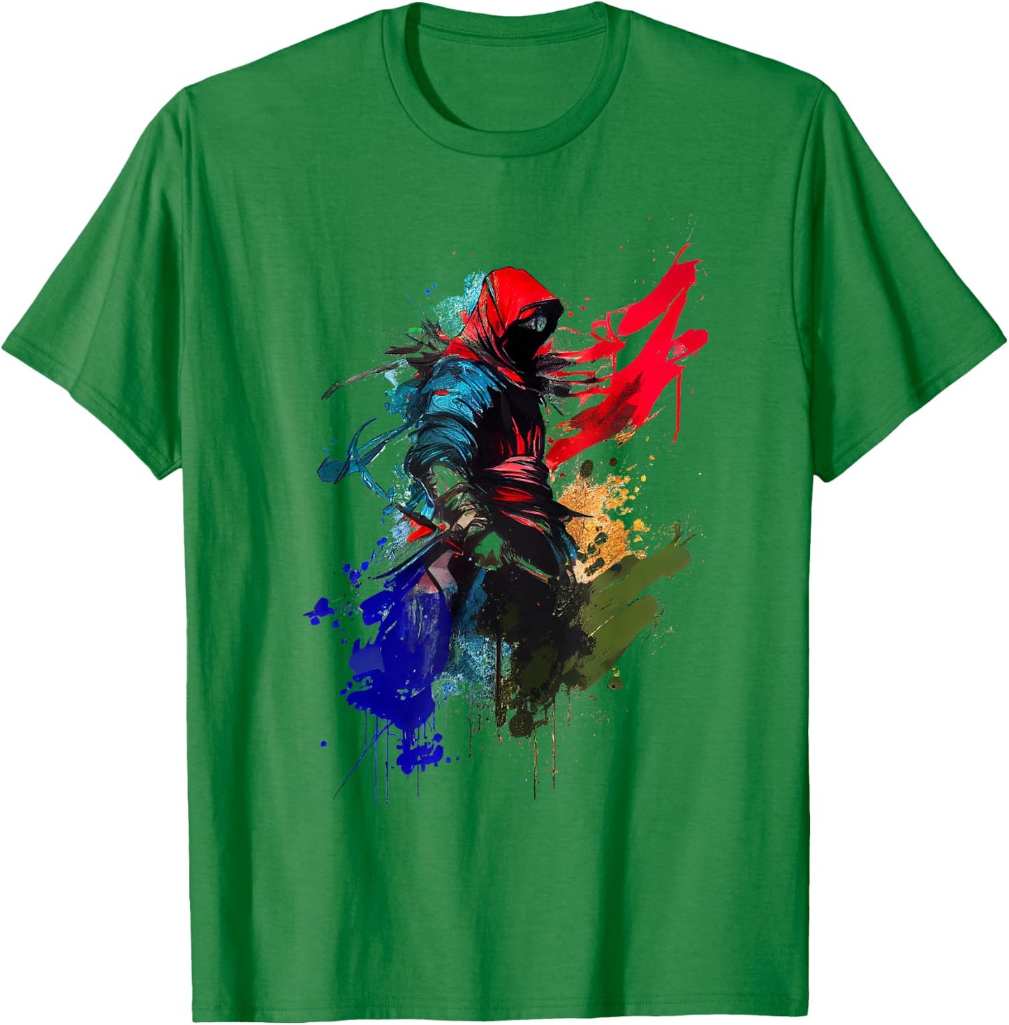 Samurai Ronin T-Shirt - T-Shirt | Irish Green