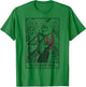 Disney The Nightmare Before Christmas Jack and Sally Tarot T-Shirt - T-Shirt | Irish Green
