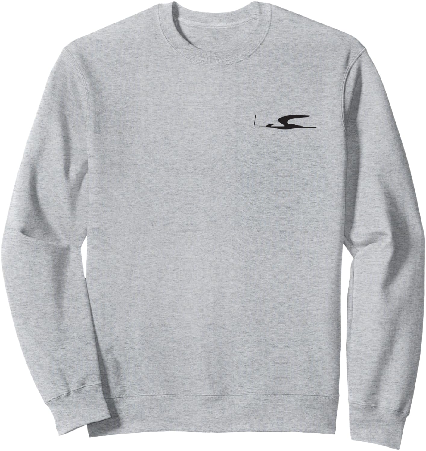 Subtle Weed Smoking Duck Sweatshirt - Sweatshirt | Ash