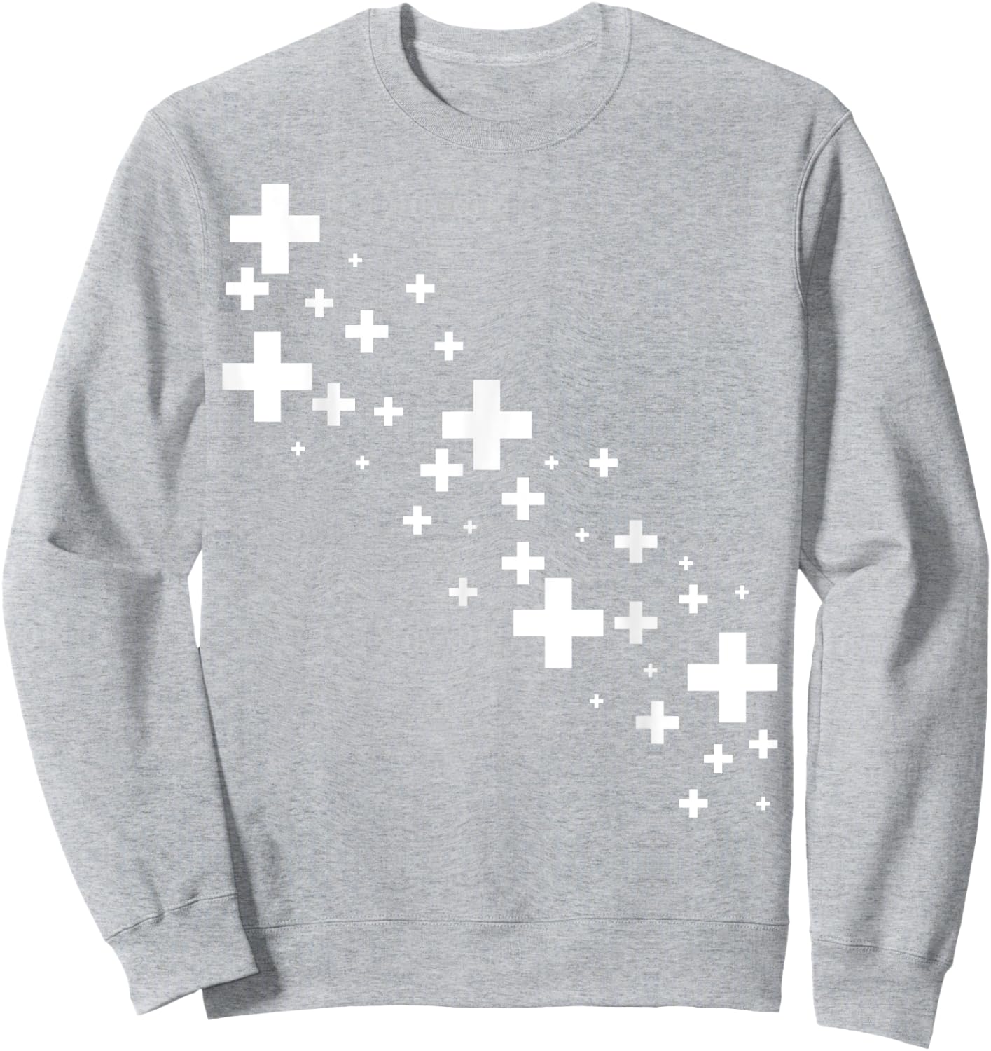 Switzerland Swiss Flag Sweatshirt - Sweatshirt | Ash