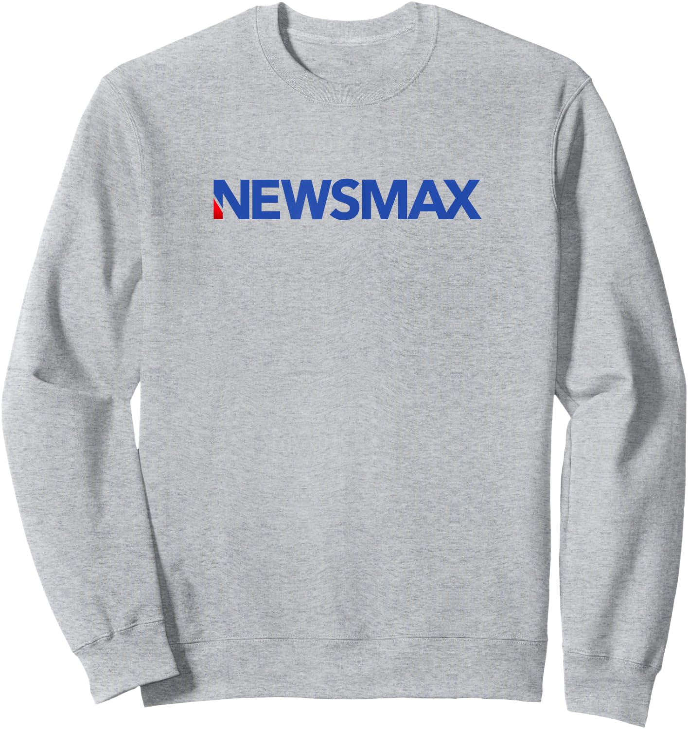 Newsmax - Real News for Real Patriots, Conservative Politics Sweatshirt - Sweatshirt | Ash
