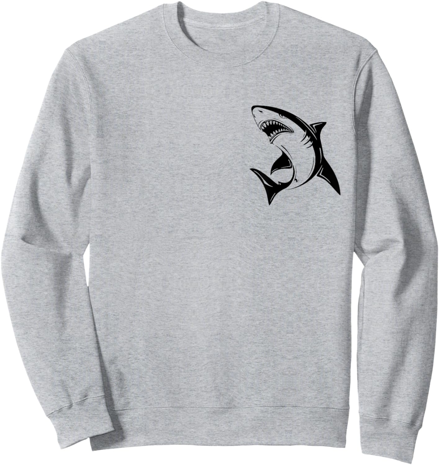 Protect The Shark Save The Ocean Vintage Environmentalists Sweatshirt - Sweatshirt | Ash