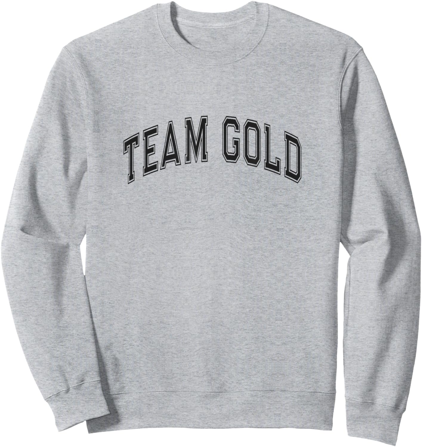 TEAM GOLD Competition Winners Wear War Game Summer Camp Men Women Kids Sweatshirt - Sweatshirt | Ash