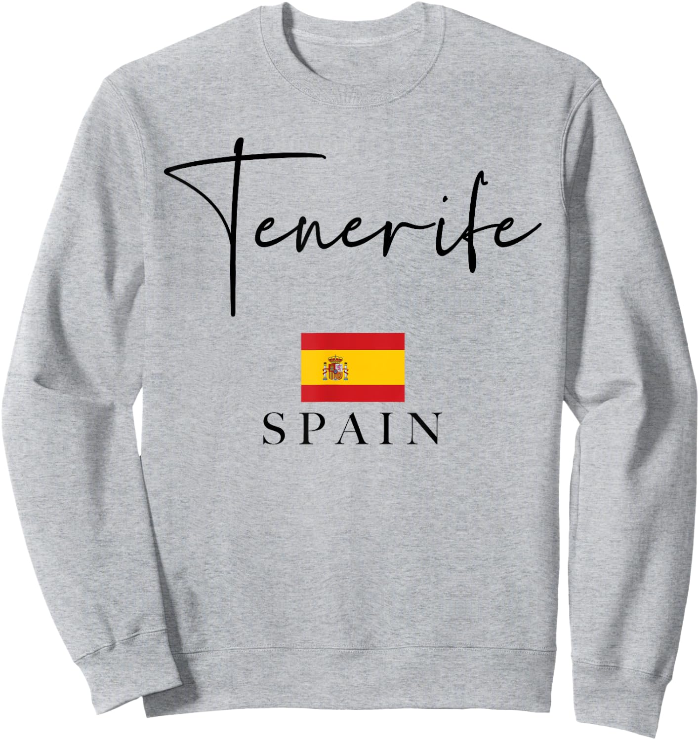 Canary Islands Flag Vacation - Island Tenerife Sweatshirt - Sweatshirt | Ash