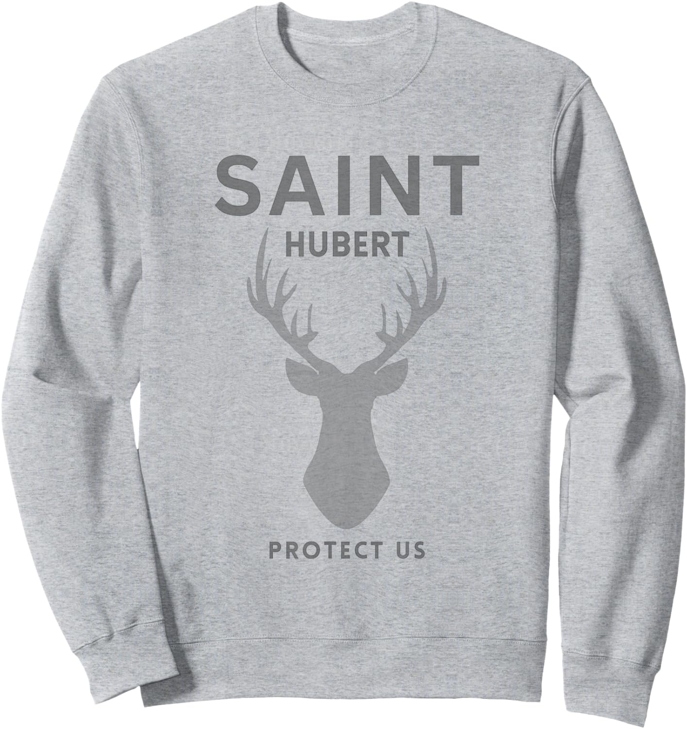 Saint Hubert Hunting Sweatshirt - Sweatshirt | Ash